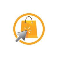 shopping bag icon vector illustration design