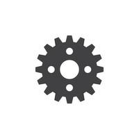 Gear Logo Template vector icon illustration