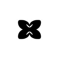 icono de mariposa. símbolo de fondo de cartel de gran venta de producto cosmético de estilo simple. elemento de diseño del logo de la marca mariposa. impresión de camiseta de mariposa. vector para pegatina.