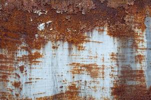 Old rusted metal background, rusty metal texture photo