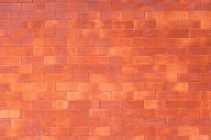 red brick wall background,Decorative red brick wall surface for background photo