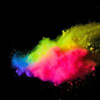 abstract color splash and explosion vector illustration. color splash background for Holi Festival