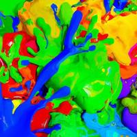 abstract color splash and explosion vector illustration. color splash background for Holi Festival