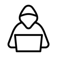 Hacker Icon Design vector
