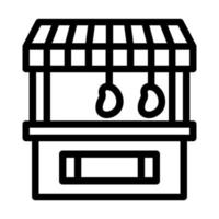 Butcher Shop Icon Design vector