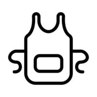 Apron Icon Design vector