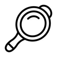 Frying Pan Icon Design vector