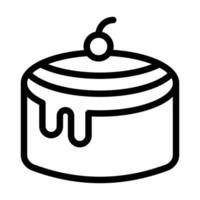 Cinnamon Roll Icon Design vector