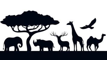 Wild Animal Silhouette Vector Art, Icons, and Graphics for Free Download Wild Animal Silhouette Vector Art, Icons, and Graphics for Free Download