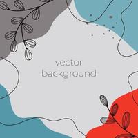 abstract background template vector