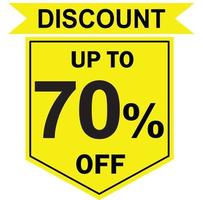 70 percent discount tag vector, offer tag, special offer vector, big sale, mega sale, Big sale 70 percent discount offer, super sale 70 percent tag vector, 70 percent special discount offer label vector