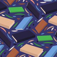 A pattern from color books. Book fair, packaging with books, bright covers. Background for packaging. Congratulations to the graduates of 2023 background postcard. A library of books. vector