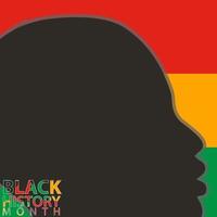 black history month social media posts. Celebrating black history month. vector