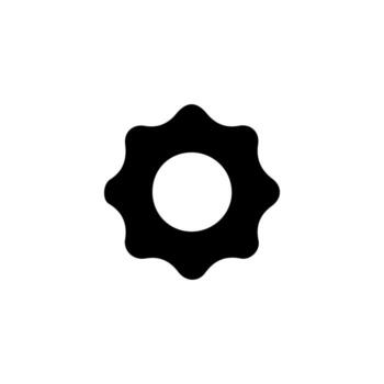 Settings icon with additional gears icon, vector illustration.