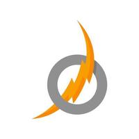 Modern Thunder Energy Logo vector