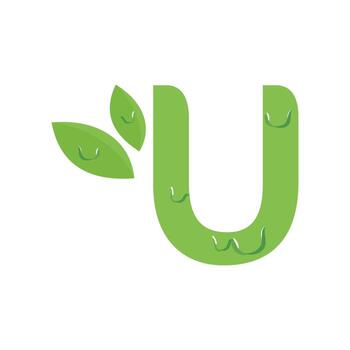 inicial tu hoja Rocío vector