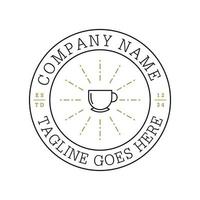 Cafe or Restaurant Logo vector