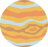 planet Jupiter illustration vector