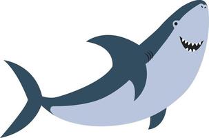 vector ilustración tiburón