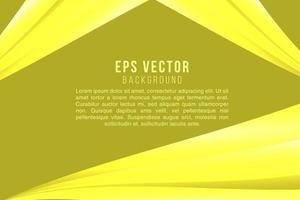 Yellow and green color background abstract art vector