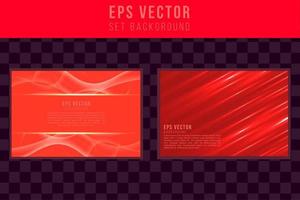 Red color background abstract art vector