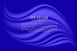 Minimal geometric background. Blue elements with fluid gradient. Dynamic shapes composition. Vector illustration