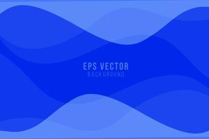 Blue geometric background. Fluid shapes composition. Eps10 vector. vector