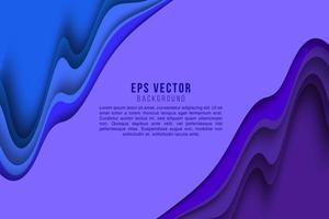 Blue dynamic fluid abstract vector background. Curved wavy moves shapes. Gradient classic color. 3d cover of business presentation banner for sale event night party. Fast soft dots shadow