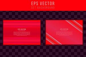 Red color background abstract art vector