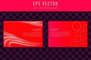 Abstract red background modern technology geometrically vector