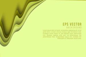 Yellow color background abstract art vector