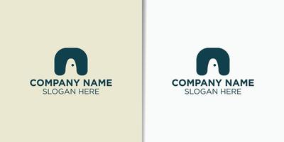 simple door logo vector, furniture logo inspiration vector