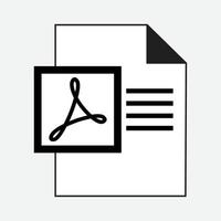 PDF File Formats Icon Vector free