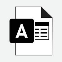 microsoft acceso base de datos archivo formatos íconos archivo formatos vector gratis