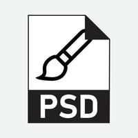 psd archivo formatos icono vector gratis