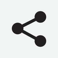 Share Flat Vector Icon