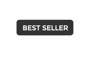 best seller button vectors.sign label speech bubble best seller vector