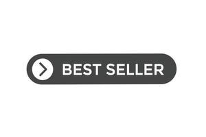 best seller button vectors.sign label speech bubble best seller vector