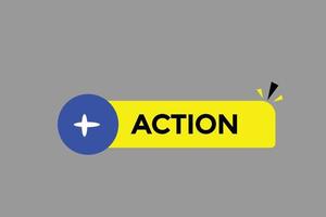 action button vectors.sign label speech bubble action vector