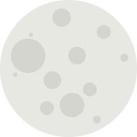 Full Moon which can easily edit or modify vector