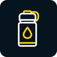 Water Bottles Vector Icon Design