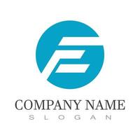 E Letter Logo Business  Vector and symbol design