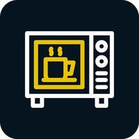 Coffee Oven Vector Icon Design