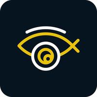 Fisheye Camera Vector Icon Design