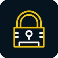 Padlock Vector Icon Design