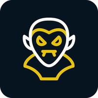Dracula Vector Icon Design