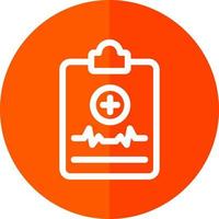 Medical Report Vector Icon Design