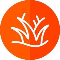 Desert Grass Vector Icon Design