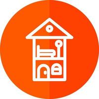 Dolls House Vector Icon Design