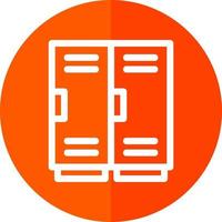 Locker Vector Icon Design